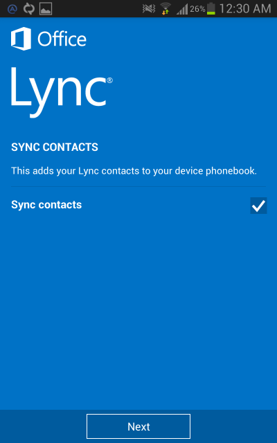 Как настроить lync на телефоне